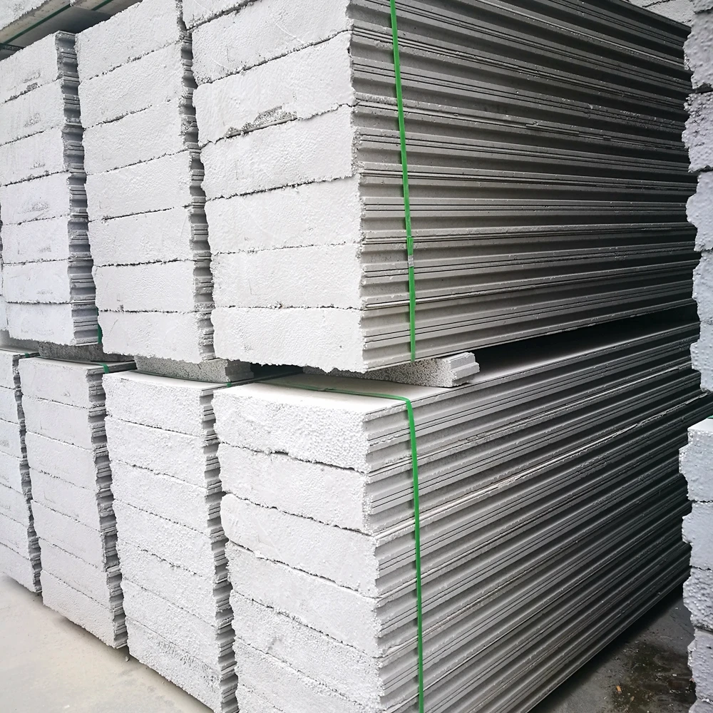 lightweight  hollow core concrete wall panel forming machine