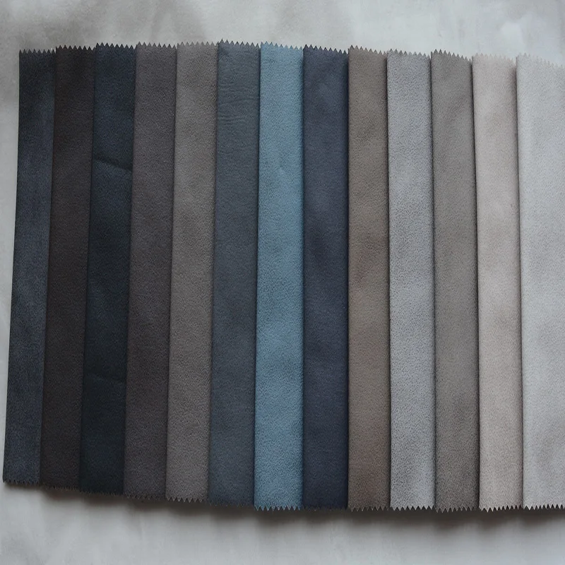 
 Новейшая имитация гладкой кожи, водонепроницаемая ткань для обивки замши, кожи  