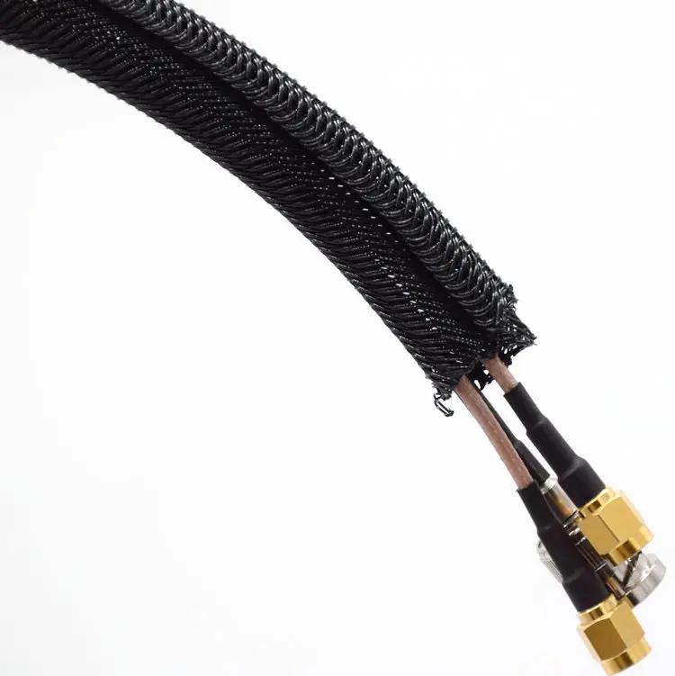 Self Closing PET Expandable Cable Sleeving