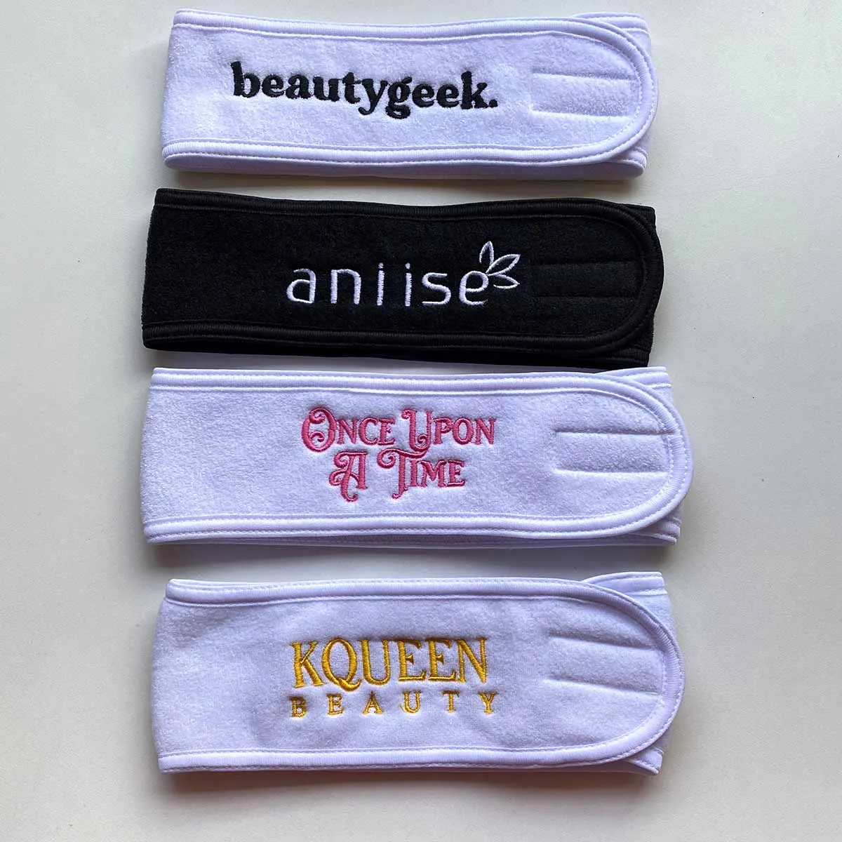 Женская махровая повязка для волос с логотипом на заказ, 2022