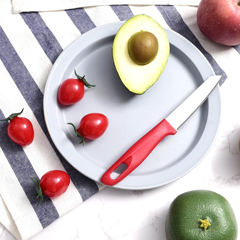 Kitchen Accessories New Products 2024 Kitchen Knives China Best Selling Product Red Color Customized Logo Stainless Steel 200pcs