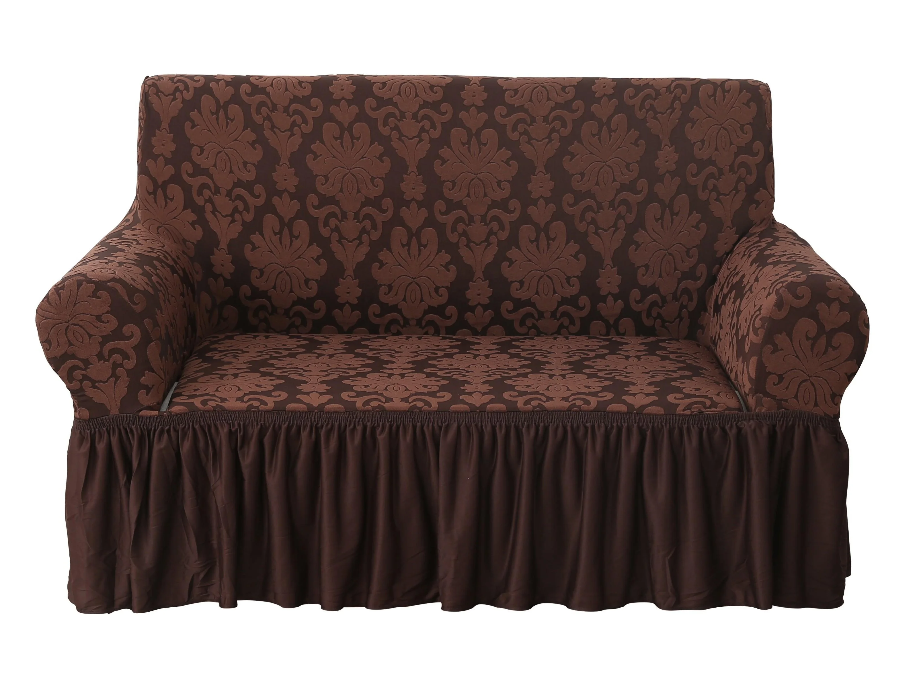 New Design Universal Furniture Protection 3 Set Knitting Jacquard Sofa Cover Elastic Slip Cover