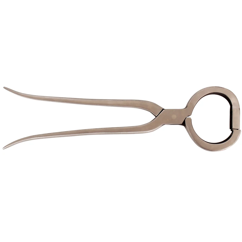 High Performance Carbon Steel Plastic Bull Nose Ring Installation Pliers for Cow