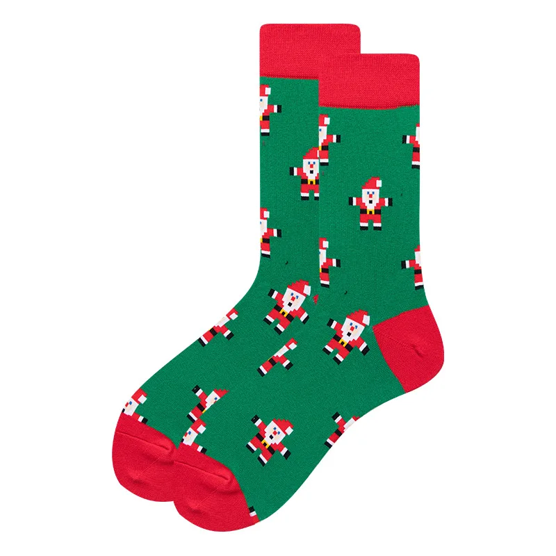  amazon hot selling wholesale warm christmas socks decoration clothing