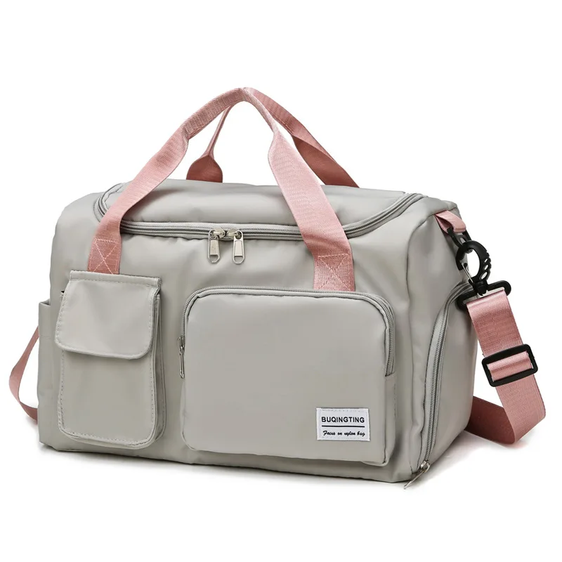 Customized Logo Gym Training Bags Waterproof Luggage Bag Travel Duffel Bags For Unisex