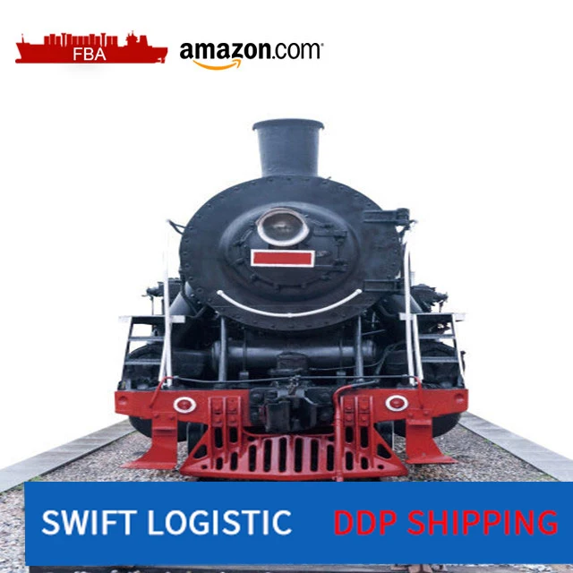 DDP China railway train freight forwarder shipping transportation to Germany Turkey Europe train freight door to door service