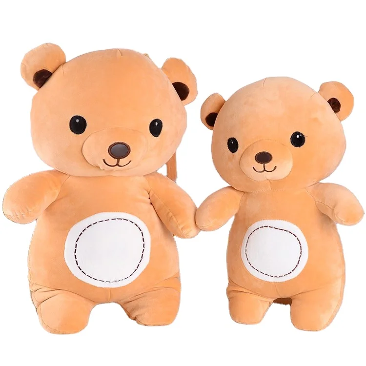 Плюшевый медведь, детская игрушка для сна с успокаивающей тряпкой, куклы для спальни, дивана, украшение для дома, подарок для детей, мультяшное Мягкое Животное, плюшевая игрушка