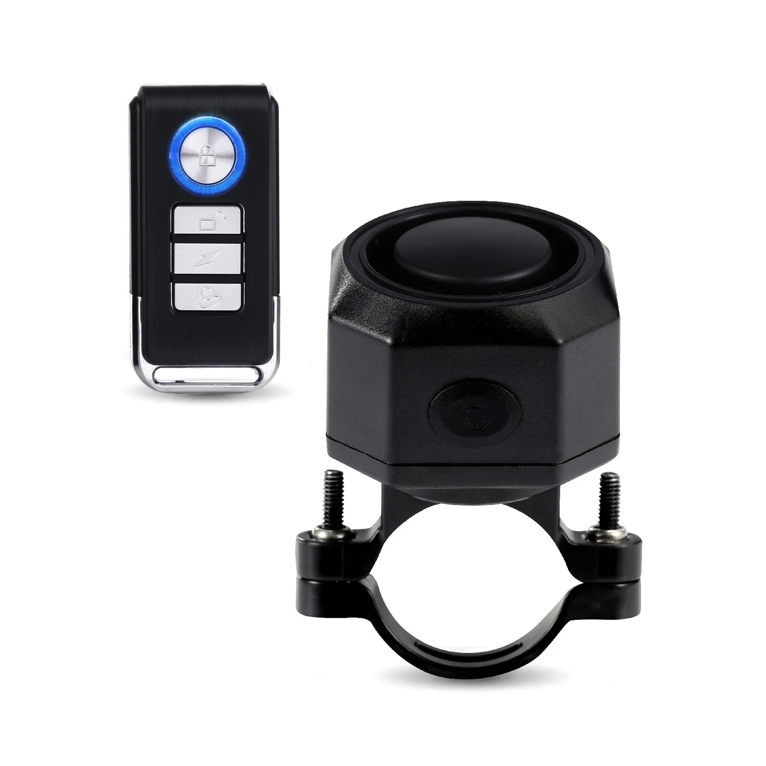 110dB thief for waterproof bike e-bike with anti remote control  IP65 alarm motor theft wireless bicycle alarm