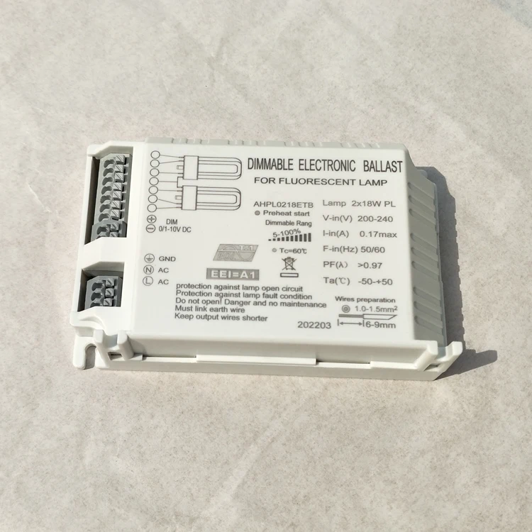PL PLC PLL electronic ballast plc 2x13w ballast PF>0.98  pll light electronic ballast 2X26W