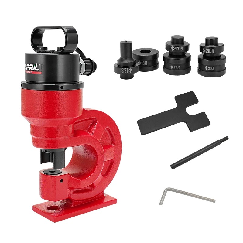 CH-60 Hydraulic Hole Punching Tool 31T Hole Digger Force Puncher Smooth for Iron Plate Copper Bar Aluminum Stainless Steel