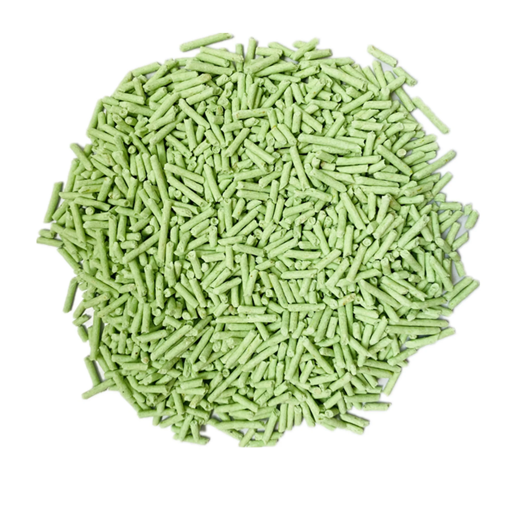 Pet Factory OEM Wholesale Pet Cat Product Natural Eco Green Tea Peach Cat Litter Tofu Cat Litter