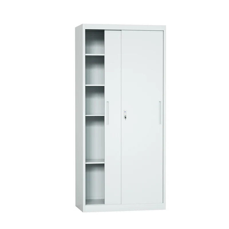 Office Furniture Steel Storage Cabinet Metal Storage Filing Cabinets Customized Metal Cupboard with sliding door