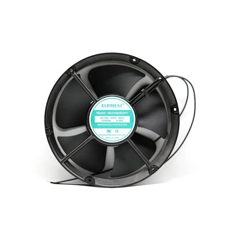 High Fiberglass + Thermoplastic PBT UL94V-0 110v 240v  Exhaust Axial Cooling Fan