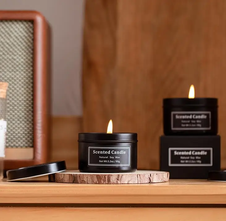 2022 manufacturer wholesale eco friendly organic perfume fragrance aroma scented candles private label bulk order candles