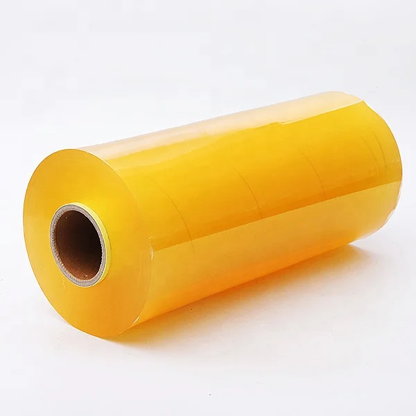 PVC plastic wrap Cling film food grade casting jumbo roll