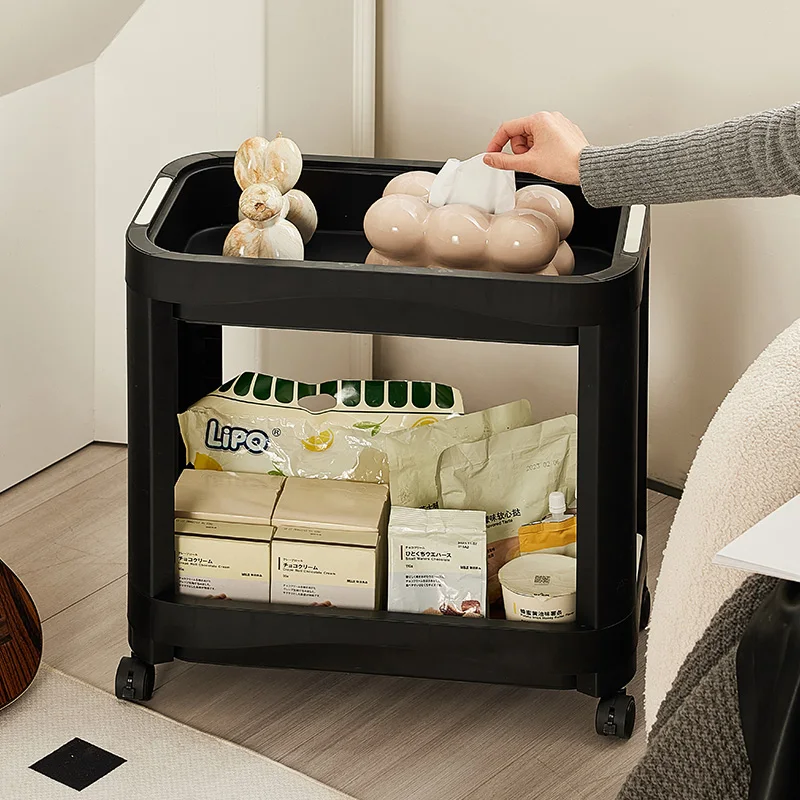 PP Plastic Multilayer Save Space Crack Shelf Bathroom Holder Removable Rack Kitchen Narrow Storage Racks Kitchen Organizer