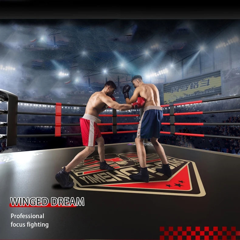 Wushu Sanda Fighting Boxing Square Ring International Standard Ring European Ring