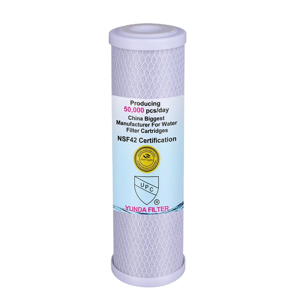 CTO Carbon Block Filter Cartridge Of pre water filter  pre carbon filter
