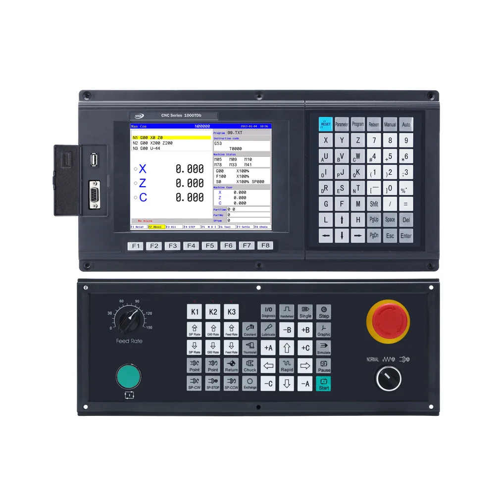 hot sell 3 axis cnc lathe machine controller price cnc controlling system plc