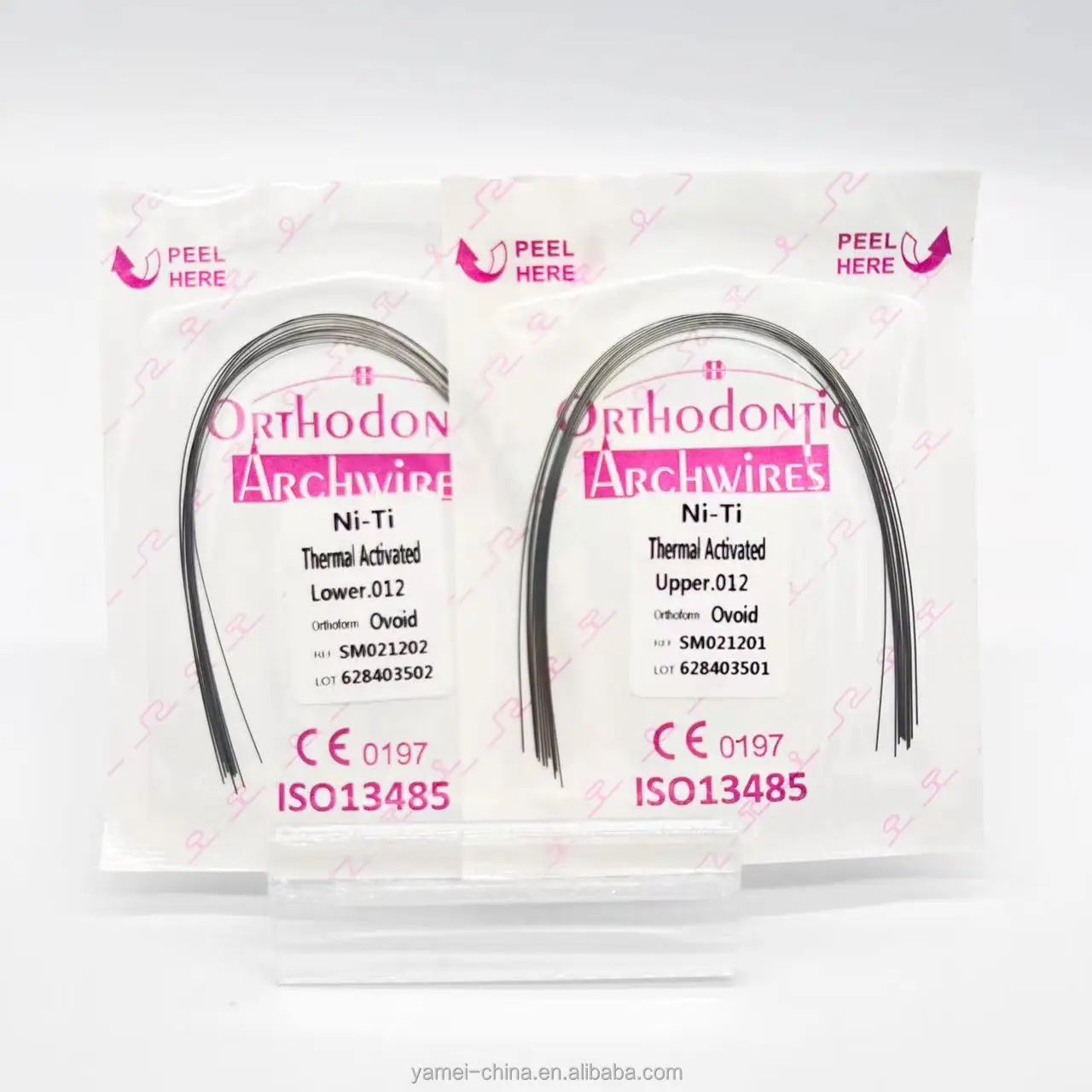 Orthodontic Archwire Ni-Ti Thermal Activated Round Wires