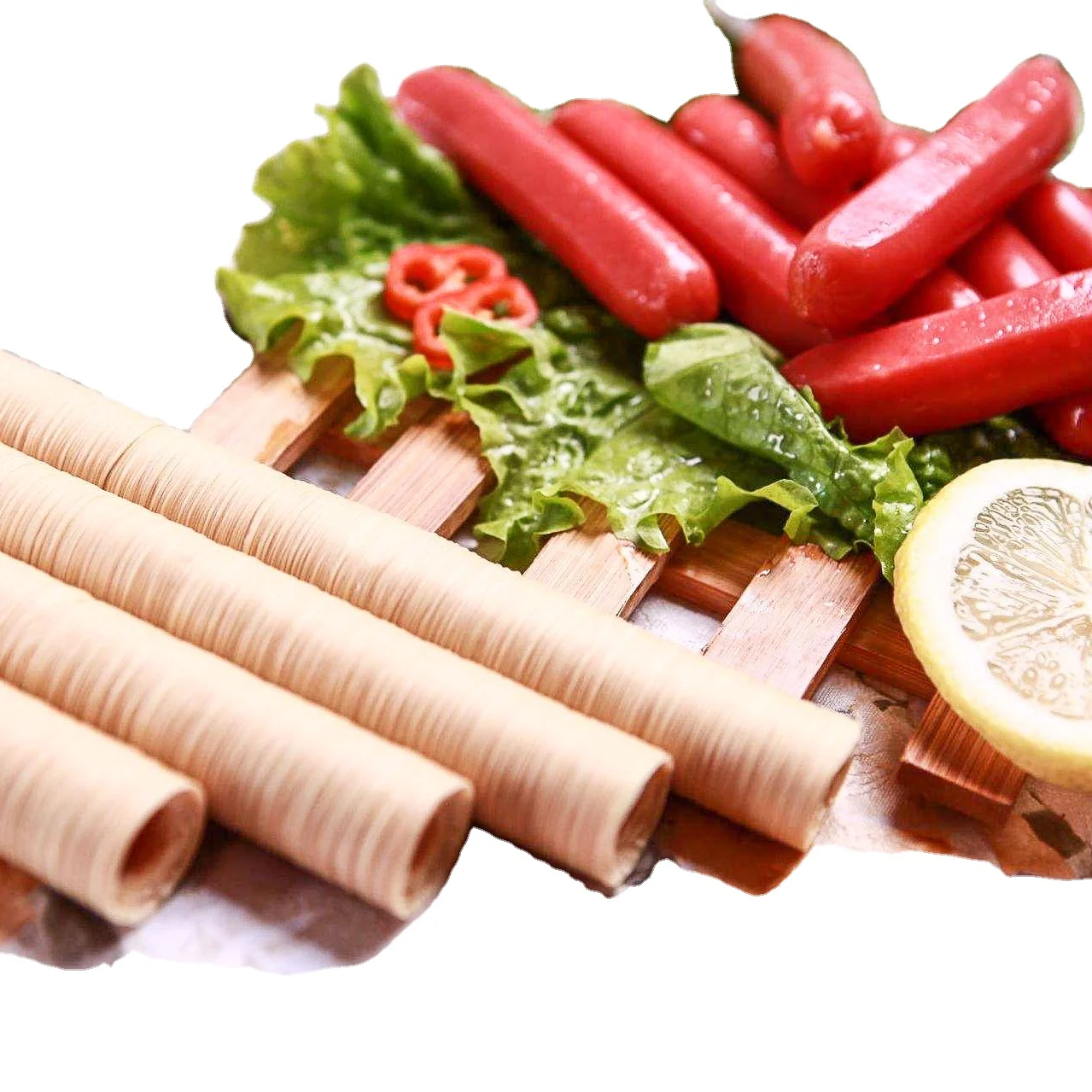 Edible Collagen Protein  Sausage Meet Casing 21mm