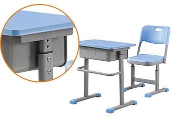 school classroom pupil student school desk chair set plastic school desk and chair