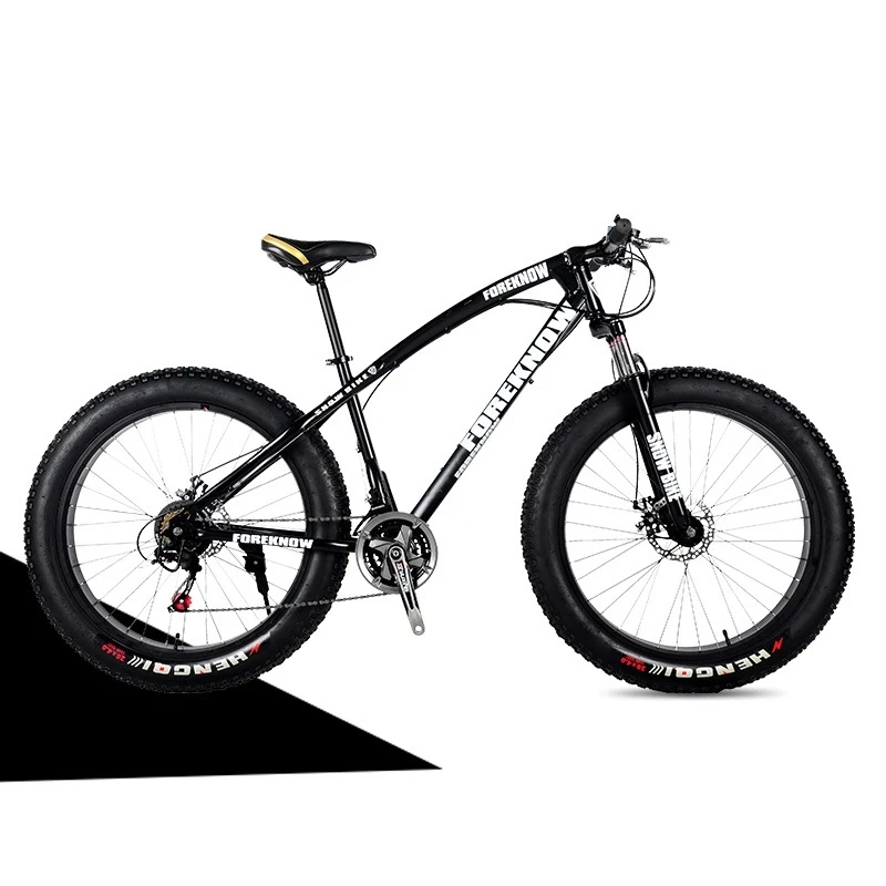 Steel fat tire big tire 26 inch 24 speed manufacturer MTB mountain snow bike beach bike mtb Bicycle