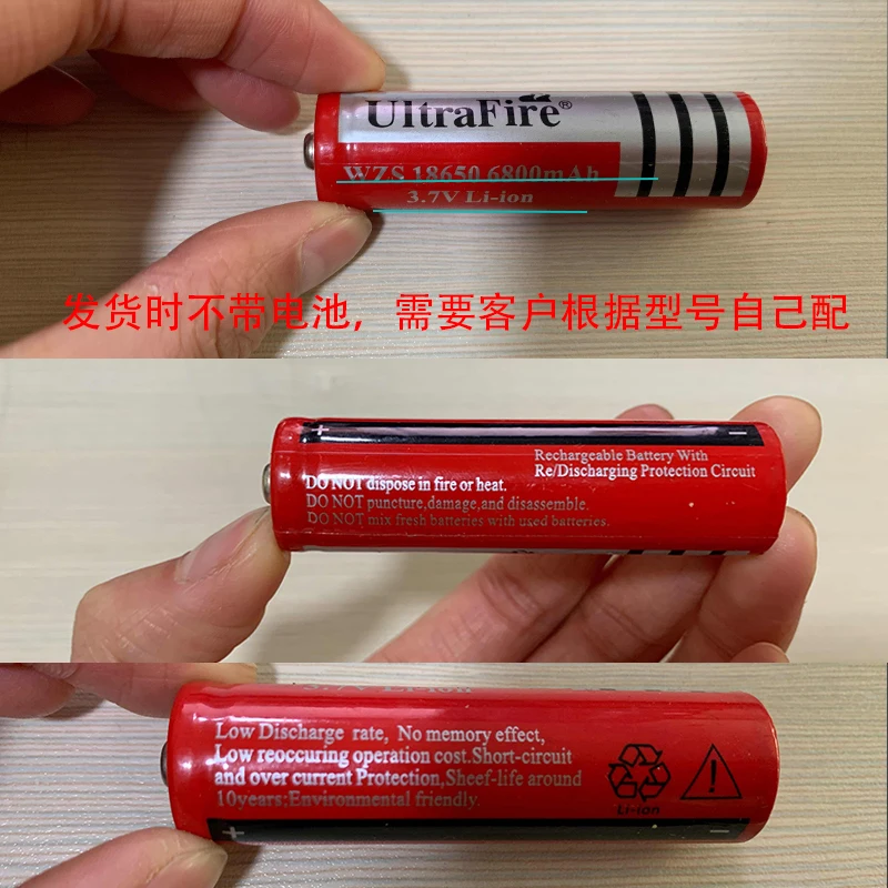 Piaoyu High Power Tactical Flashlight Pen Light Remote Adjustable Focal Length Green Powerful Laser Pen Flashlight