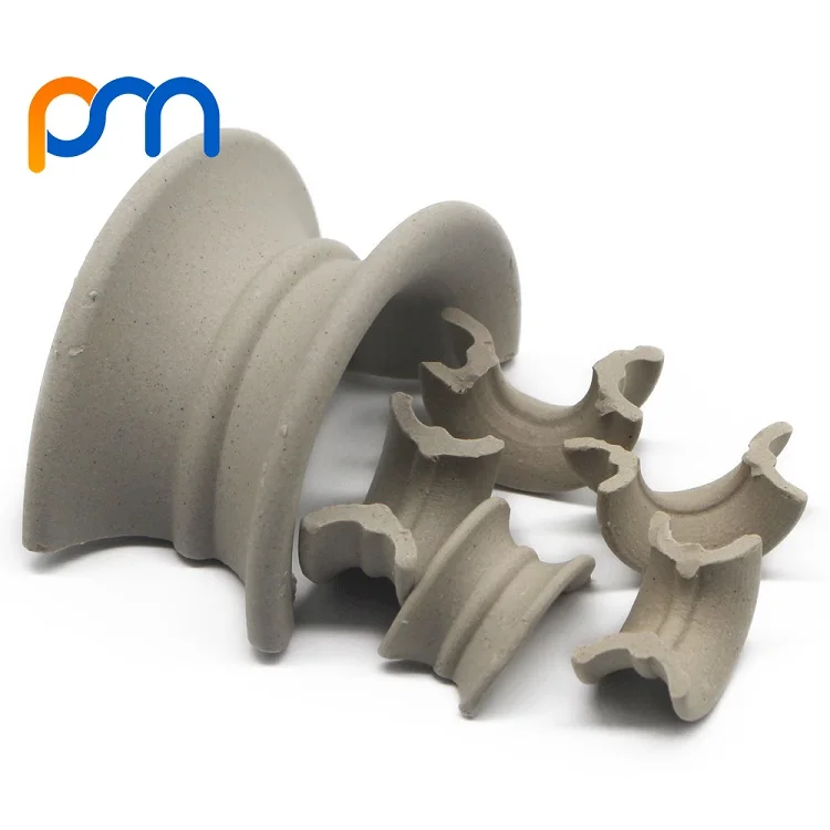 Low Pressure Drop Ceramic Intalox Saddle for RTO Heat Exchange Media Tower Packed Bed