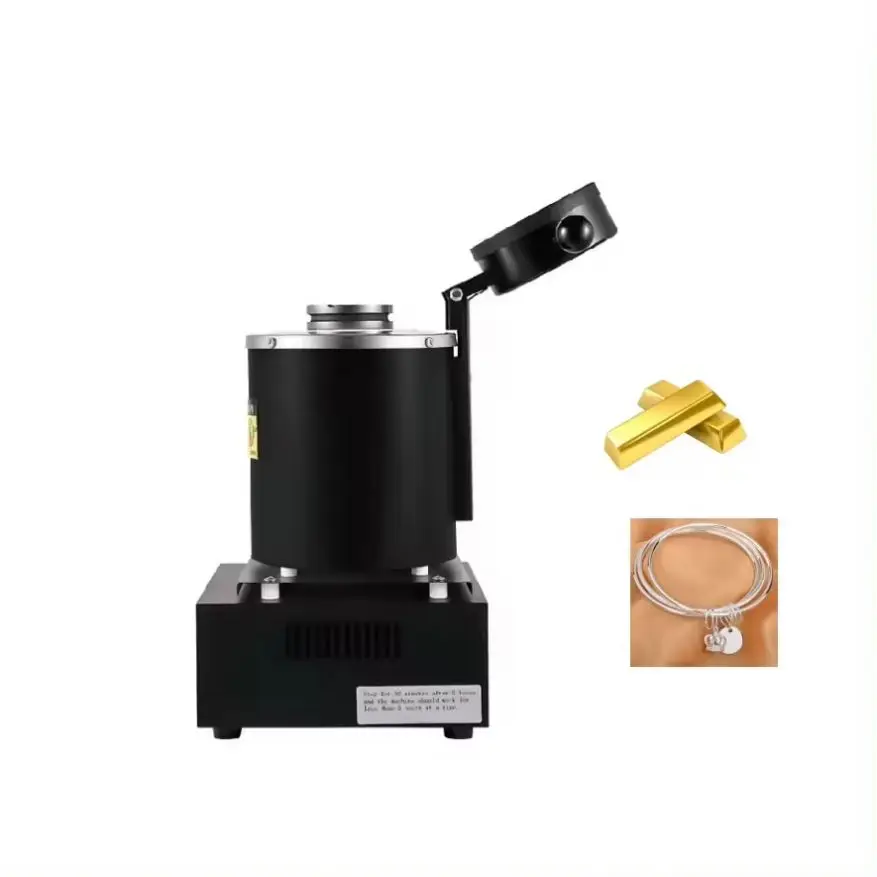 Commercial price discount metal melting furnace induction heating equipment tin, silver, aluminum, gold Small melting furnace