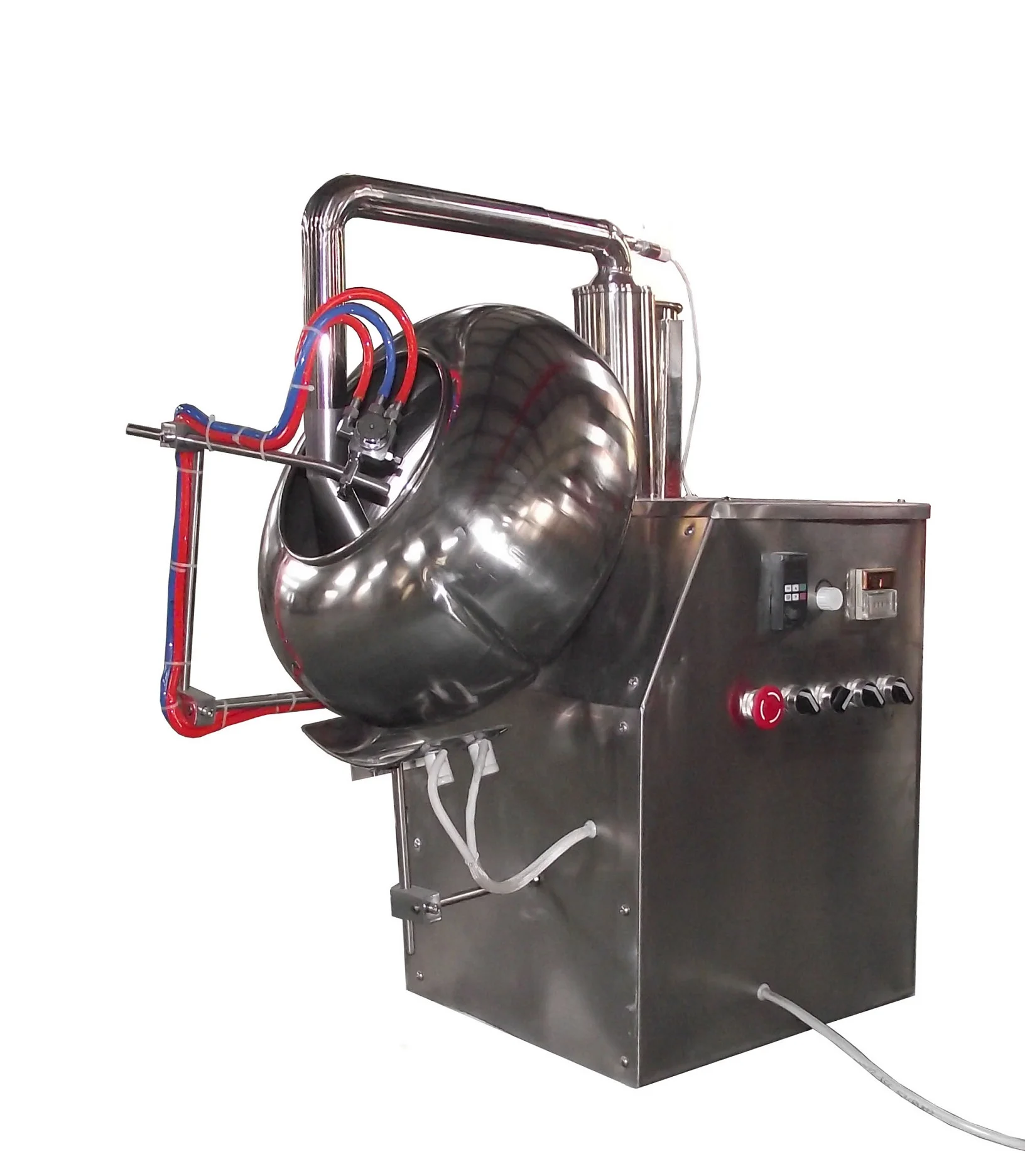 BY1000B  Simple Capsule Coating Machine with spray system and Heater