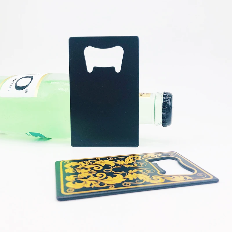 Wholesale Cheap Price!Custom bottle opener,stainless steel beer opener credit card shape,wall mount bottle opener