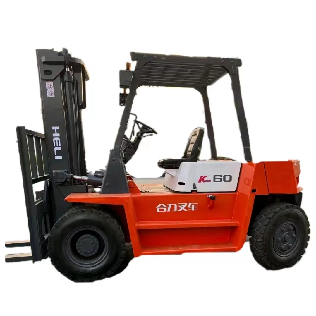 Electric Forklift FD60  Capacity Fork Lift Truck Hydraulic Stacker Trucks/AUTOMATION /multi