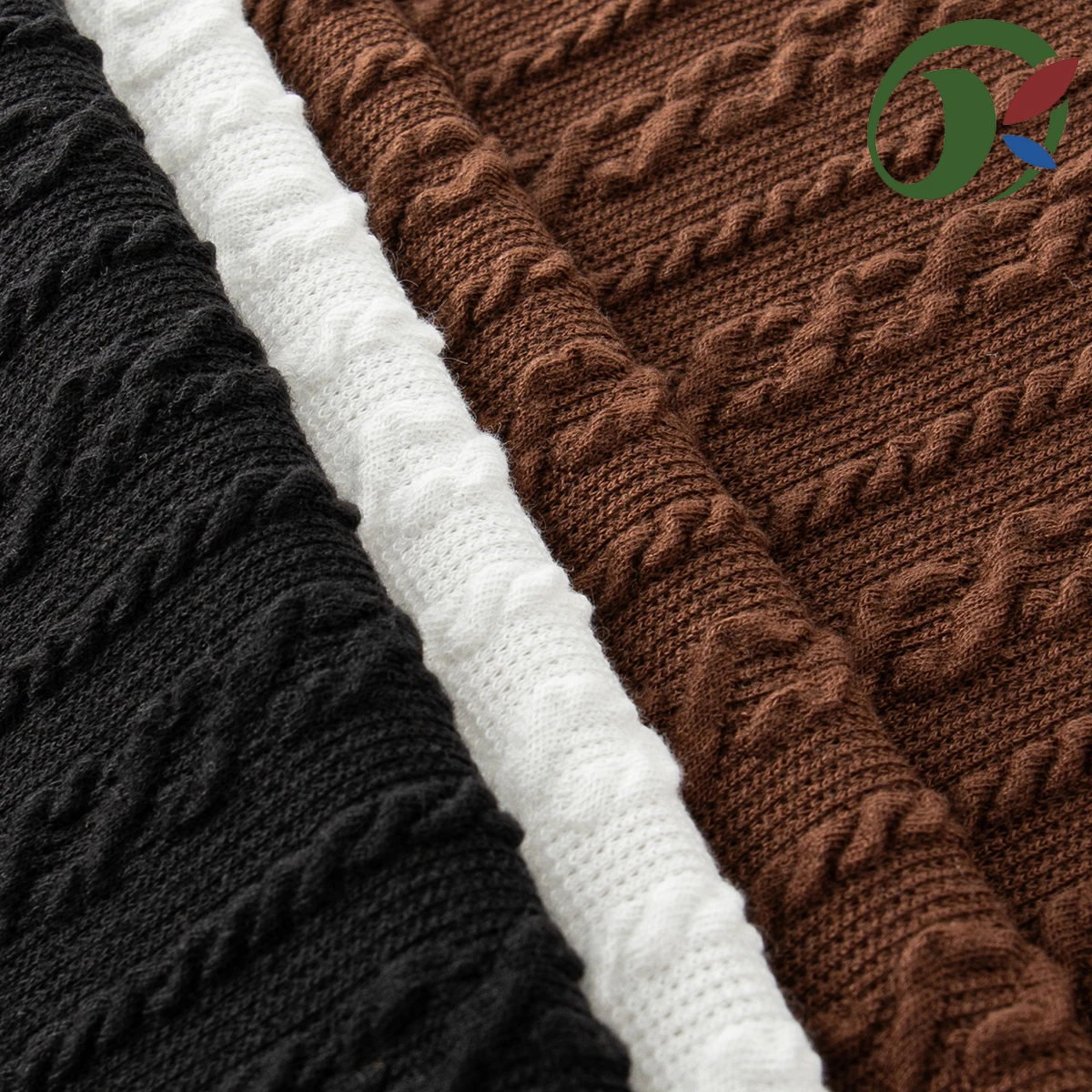 Wholesale price woven jacquard knitted jacquard polyester spandex elastic clothing design fabric