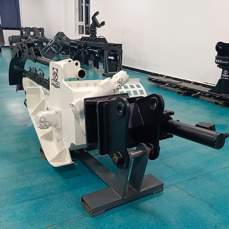 sale Skid Steer Chain Trencher for 6-9 Ton figger attachment Trenchers for Mini Excavators for digging soil