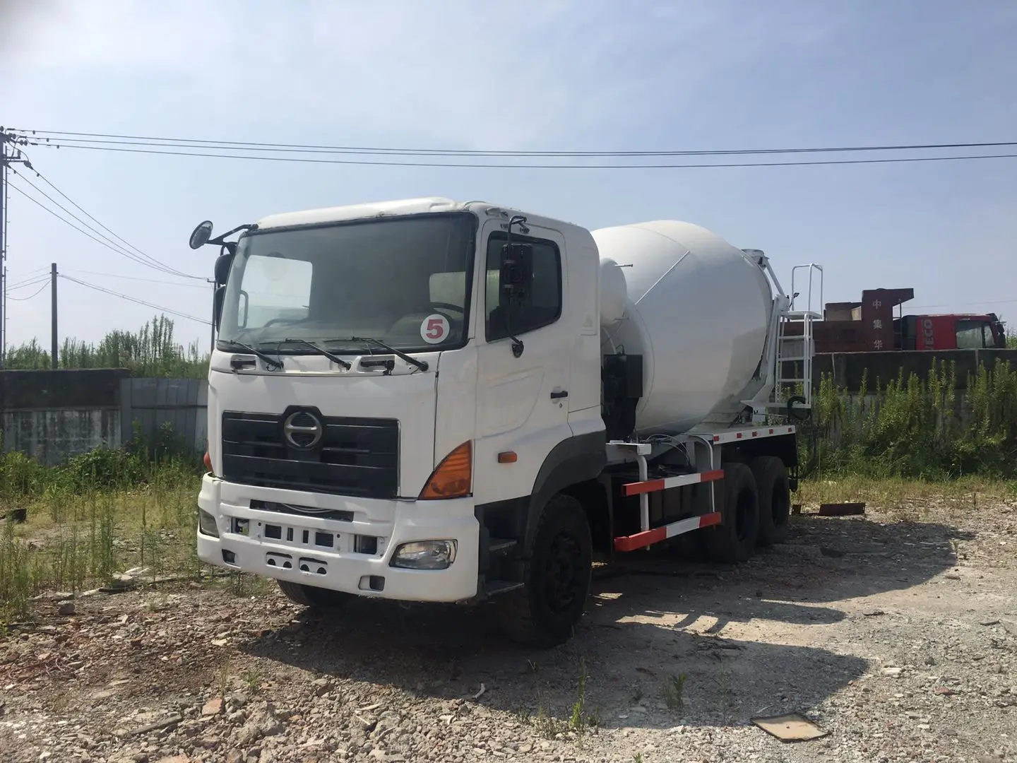 japan mixer used concrete hino 700 mixer