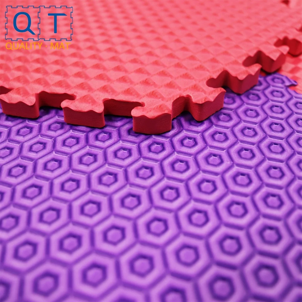 QT MAT EVA Foam Hexagon Puzzle Floor Tile Mat