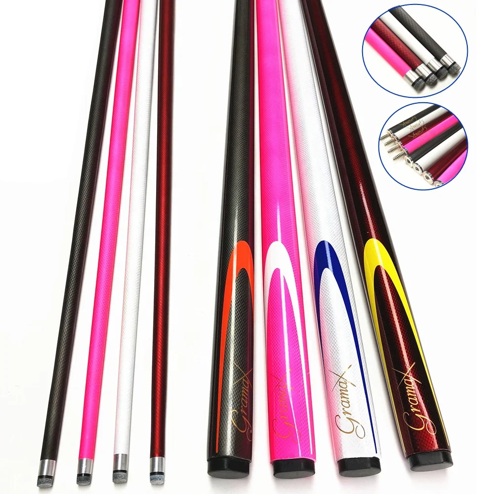 New style portable Carbon fiber Billiard Pool Cue carbon fiber shaft 9-9.5mm tip