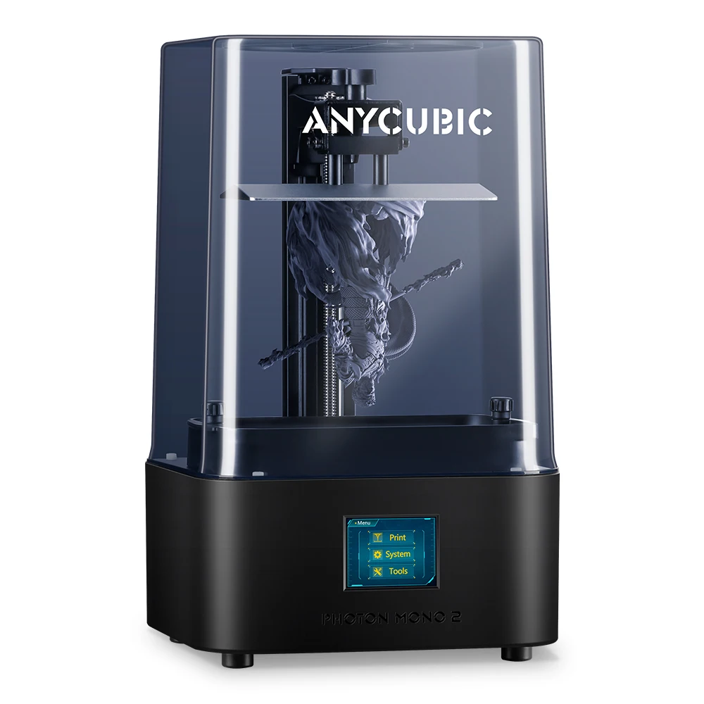 2023 New Arrival Anycubic Sla Sls 3d Printer 4k Photon Mono 2 Resin lcd 3d printer for jewelry