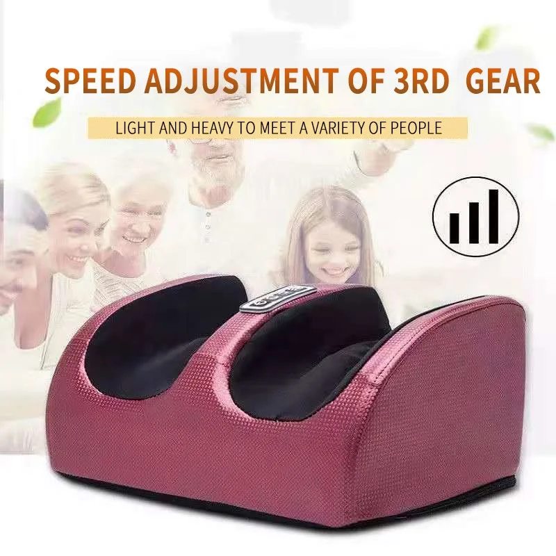 Factory Direct Sale Foot and Calf Massager Machine Heat Vibration Shiatsu Electric Foot Massager