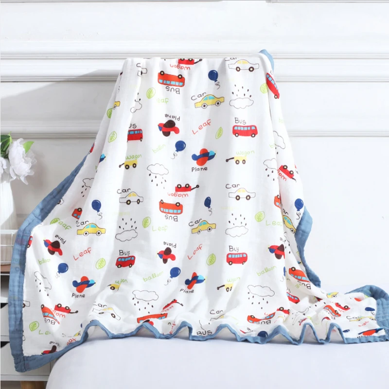 Good selling private label solid color blanket newborn printed extra soft eco friendly baby 100% bamboo cotton muslin swaddle