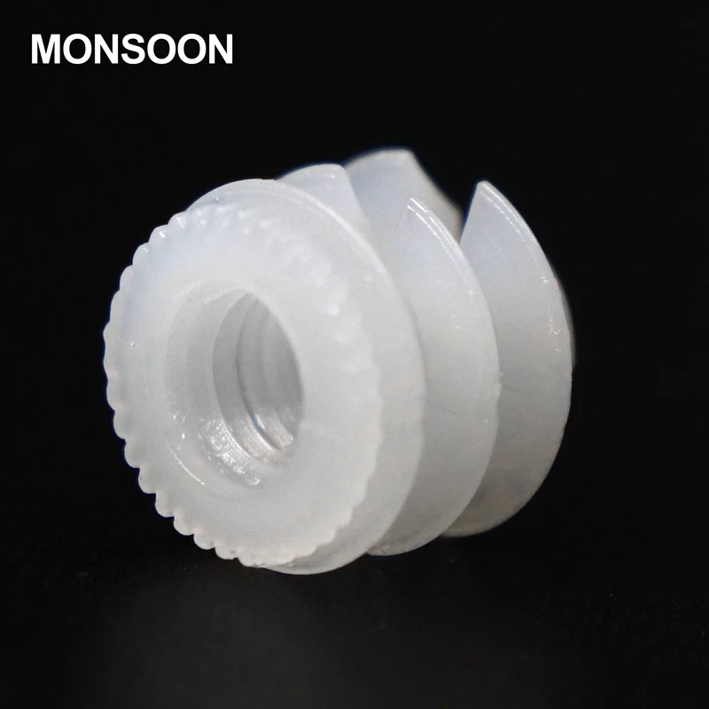 Hot Sale 8mm Furniture Plastic Threaded Dowel decorative dowel plastic dowels