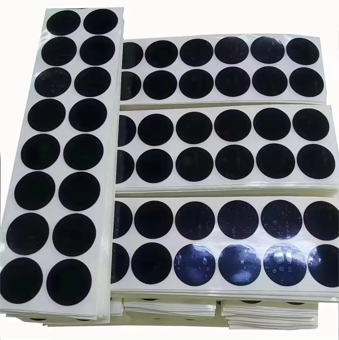 Removable  Die Cut Pu Gel Mat Transparent Double Sided Adhesive Tape  round Polyurethane Gel Sticky Sheet