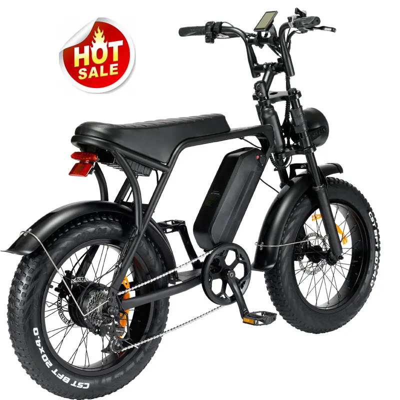 2022 wholesale long range new fat tires electric mountain bike man 750w 1000w eu warehouse electric bicycle