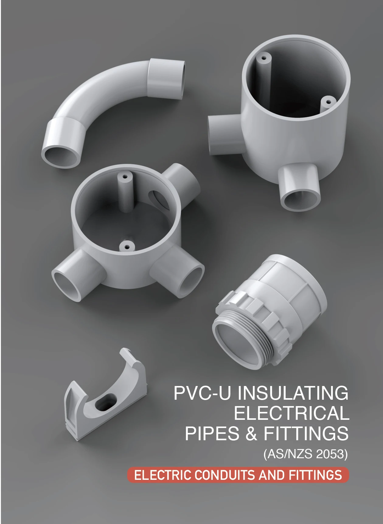 ERA UPVC/PVC/Plastic/Pressure  Watermark Certificate pipe fittings Conduit  Standard MD Type  90degree Bends