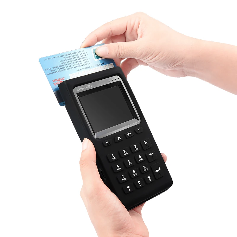 encapsulated plastik pos terminal case solution case systems  OEM POS display for Nexgo K300