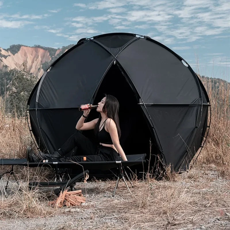 2022 glamping, горячая Распродажа, купольная палатка в черном цвете, кемпинг, геодезическая палатка звездного неба, Высококачественная купольная Роскошная ткань для всей семьи