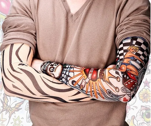 Latest Promotion Price Wholesale Fashion Outdoor Sports Custom  Tattoo Arm Sleeves