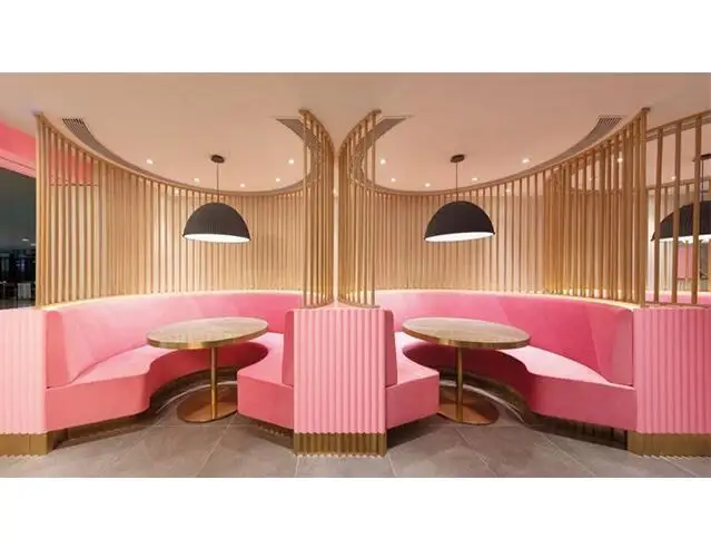 RF-110 розового цвета высокого класса ресторанные стулья, мебель из ротанга