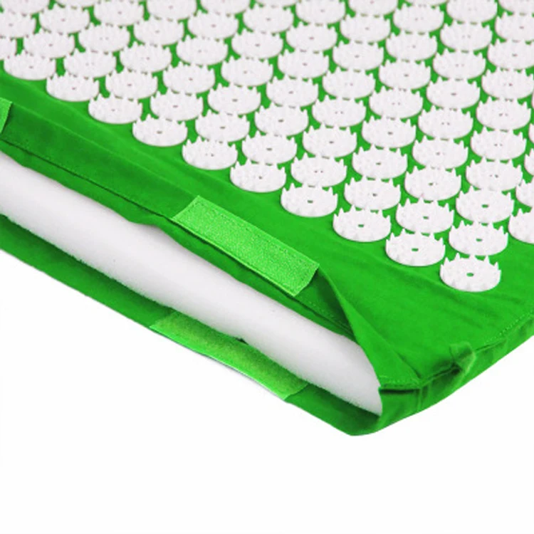 Hot Selling Yoga Massage Mat Acupressure Relieve Stress Back Cushion Massage Yoga Mat Back Pain Relief Needle Pad With Pillow